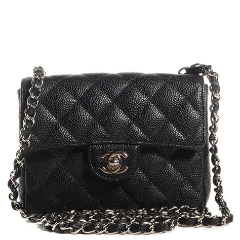 chanel mini flap bag caviar